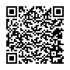 Código QR para número de telefone +12404701559