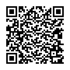 QR-koodi puhelinnumerolle +12404701560
