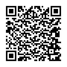 QR Code สำหรับหมายเลขโทรศัพท์ +12404701570