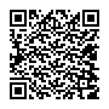 Código QR para número de telefone +12404706239