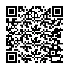 QR kód a telefonszámhoz +12404730078