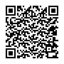 QR код за телефонен номер +12404730448