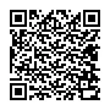 QR kód a telefonszámhoz +12404730536