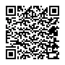 QR-код для номера телефона +12404730817