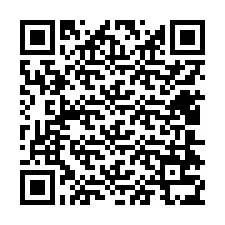 Codice QR per il numero di telefono +12404735456