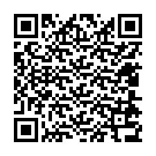 Kode QR untuk nomor Telepon +12404736818