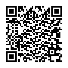 QR Code สำหรับหมายเลขโทรศัพท์ +12404738420