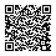 Codice QR per il numero di telefono +12404740294