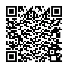 Código QR para número de teléfono +12404740390