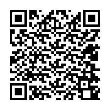 Kod QR dla numeru telefonu +12404740478