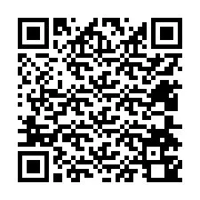 QR код за телефонен номер +12404740703