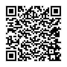 Kode QR untuk nomor Telepon +12404741489