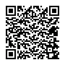 Kode QR untuk nomor Telepon +12404742447