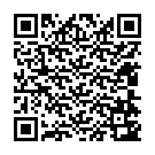 Código QR para número de teléfono +12404743504