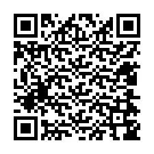 QR код за телефонен номер +12404746088