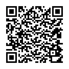 Código QR para número de telefone +12404810181