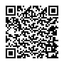 Codice QR per il numero di telefono +12404822458