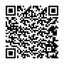 QR-code voor telefoonnummer +12404827612