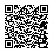 QR-код для номера телефона +12404830057