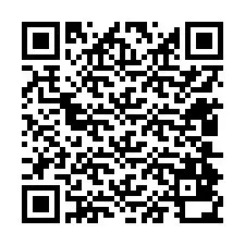 QR код за телефонен номер +12404830594