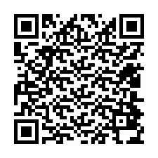 Kode QR untuk nomor Telepon +12404834259