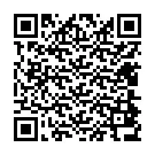Codice QR per il numero di telefono +12404836046