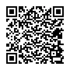 QR kód a telefonszámhoz +12404837117