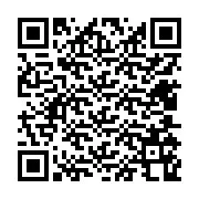 Kode QR untuk nomor Telepon +12405168586