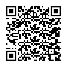 Codice QR per il numero di telefono +12405228101