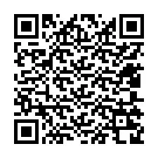 Código QR para número de telefone +12405228408