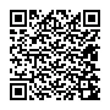 QR-koodi puhelinnumerolle +12405242175