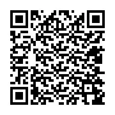 Kode QR untuk nomor Telepon +12405246698