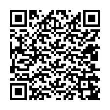 QR-Code für Telefonnummer +12405247894