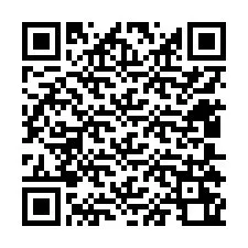 Kode QR untuk nomor Telepon +12405260214