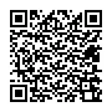 QR код за телефонен номер +12405260817