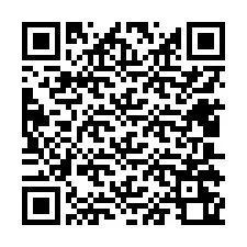 QR-code voor telefoonnummer +12405260952