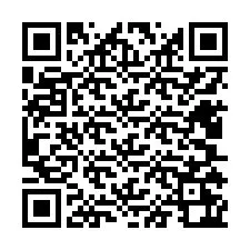 QR-код для номера телефона +12405262132