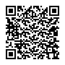 Kode QR untuk nomor Telepon +12405264344