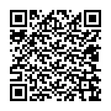 QR-код для номера телефона +12405266028