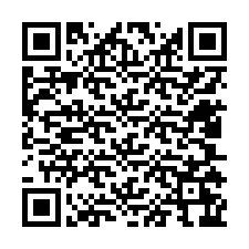 QR kód a telefonszámhoz +12405266128