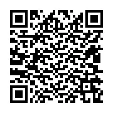 Kode QR untuk nomor Telepon +12405269831