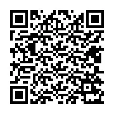 QR-Code für Telefonnummer +12405271612