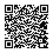 QR-koodi puhelinnumerolle +12405420477