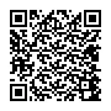 Código QR para número de teléfono +12405442296