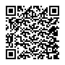 QR код за телефонен номер +12405509369