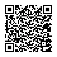 QR-code voor telefoonnummer +12405512843