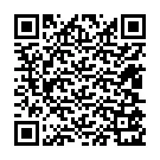Kode QR untuk nomor Telepon +12405521071