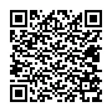 Código QR para número de teléfono +12405539533