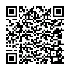 QR код за телефонен номер +12405543048