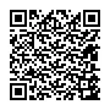 QR-код для номера телефона +12405543055